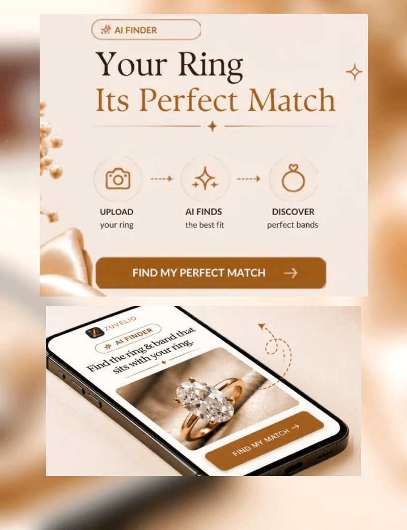 Your ring, its perfect match - find my perfect match with the AI ring finder