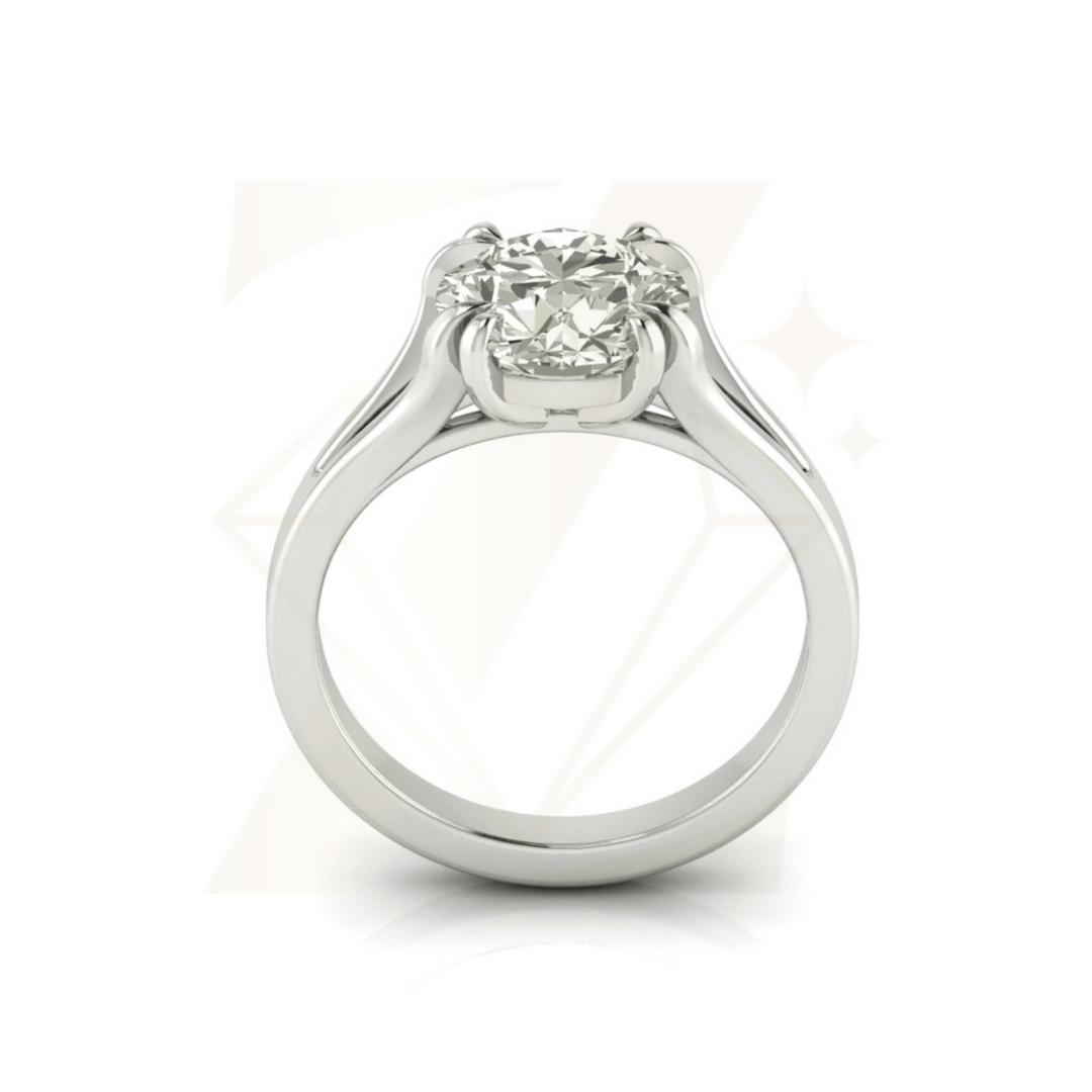 2.60 CTW Round Cut Ring - Zuvelio.com