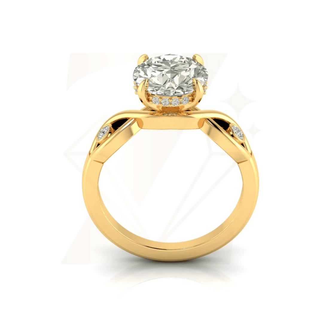 2.74 CTW Round Cut Ring - Zuvelio.com