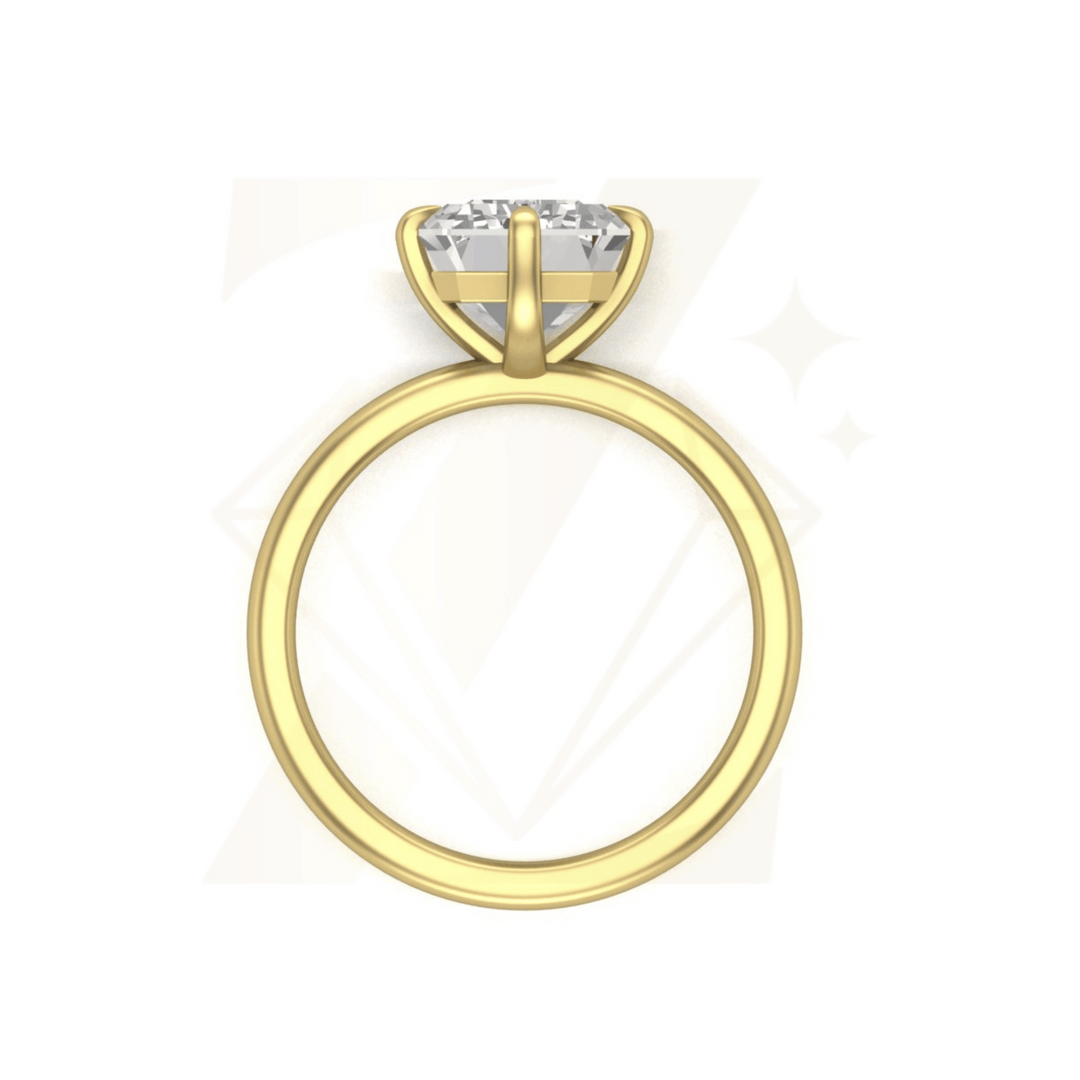 5.35 CTW Emerald Cut Ring
