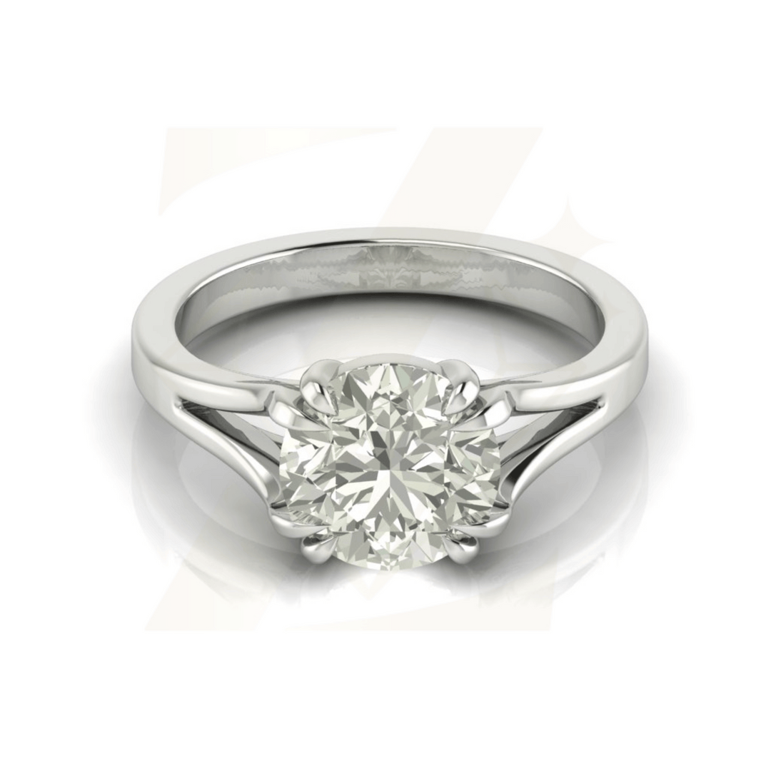 2.60 CTW Round Cut Ring - Zuvelio.com
