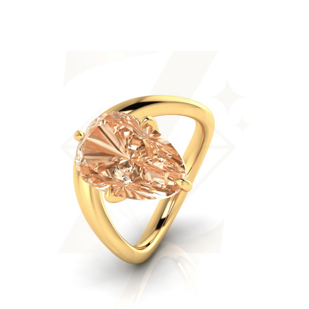 10.70 CTW Oval Cut Ring - Zuvelio.com