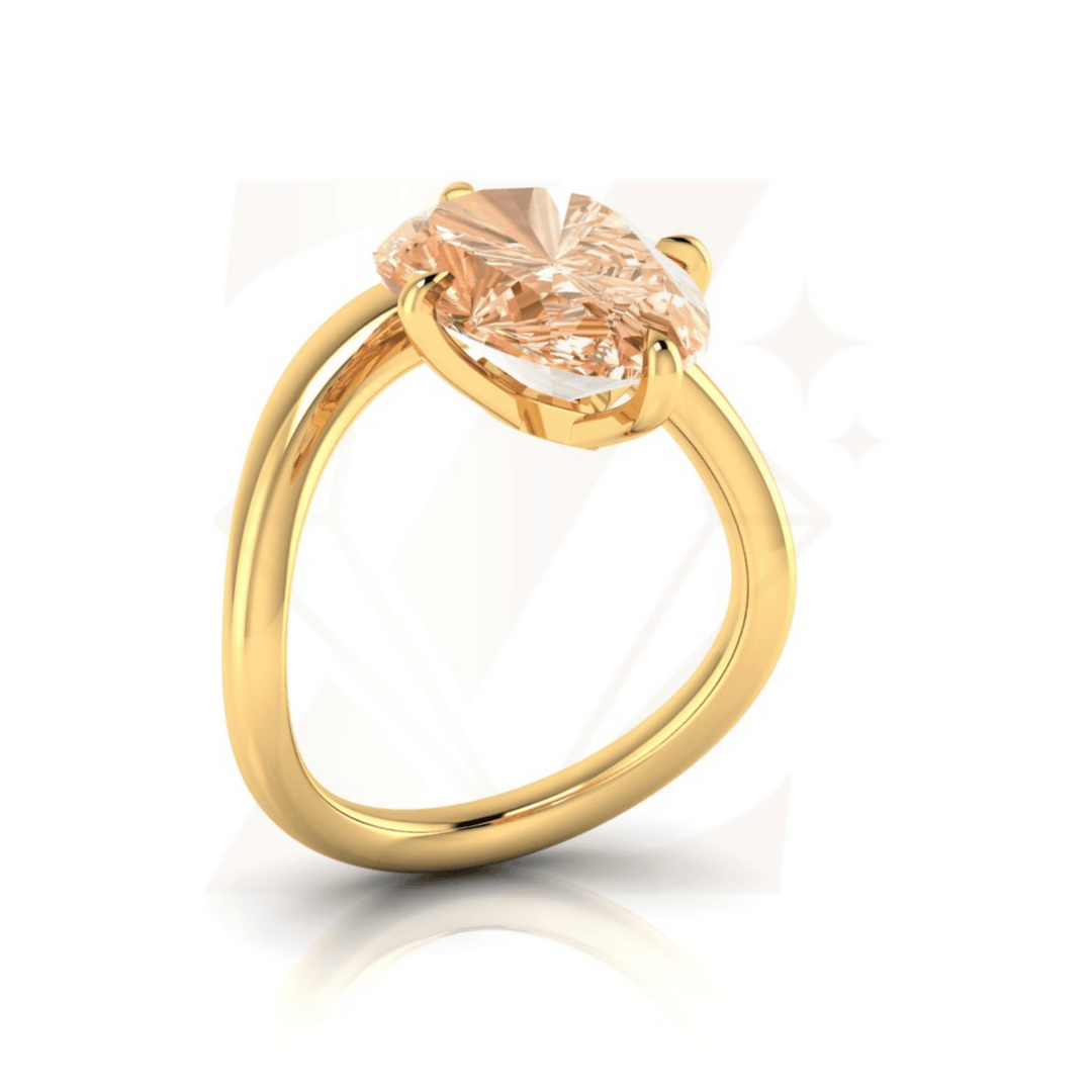 10.70 CTW Oval Cut Ring - Zuvelio.com