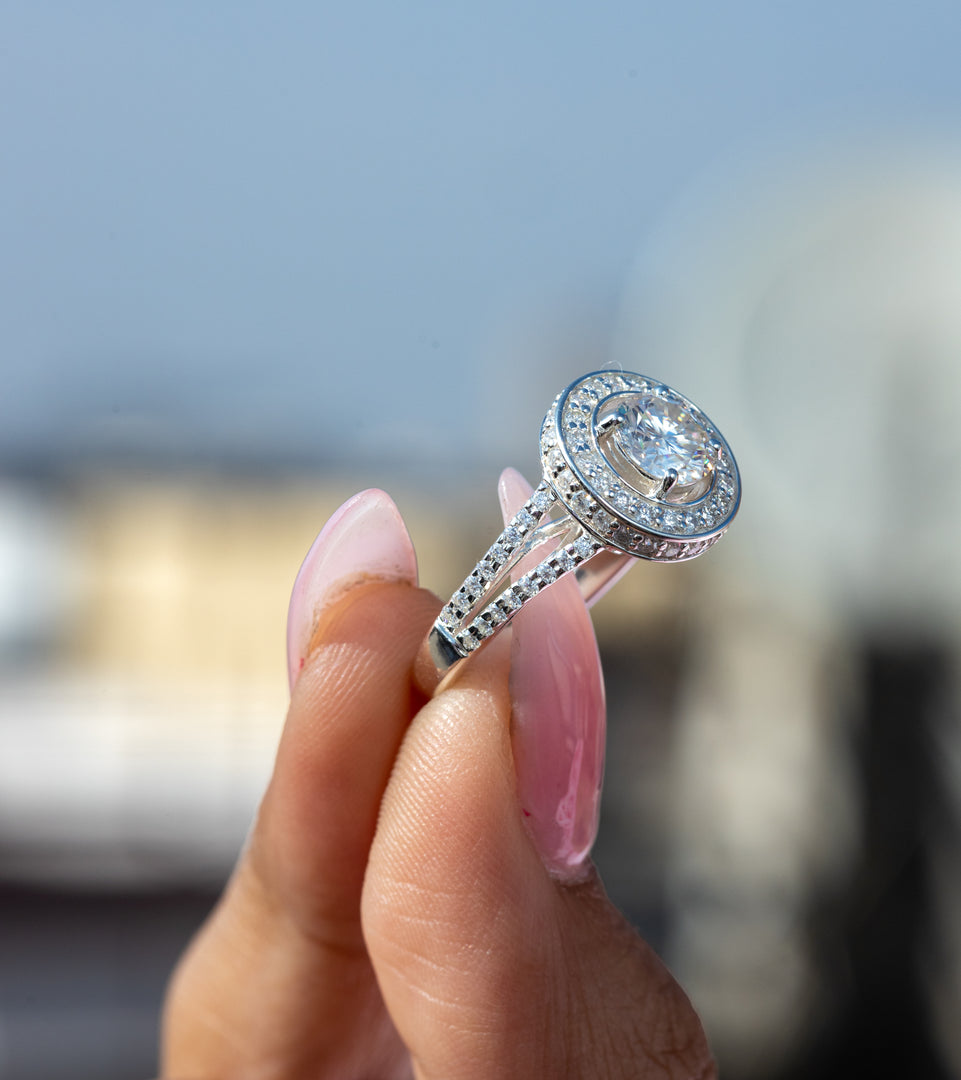 Edwardian Style Engagement Ring