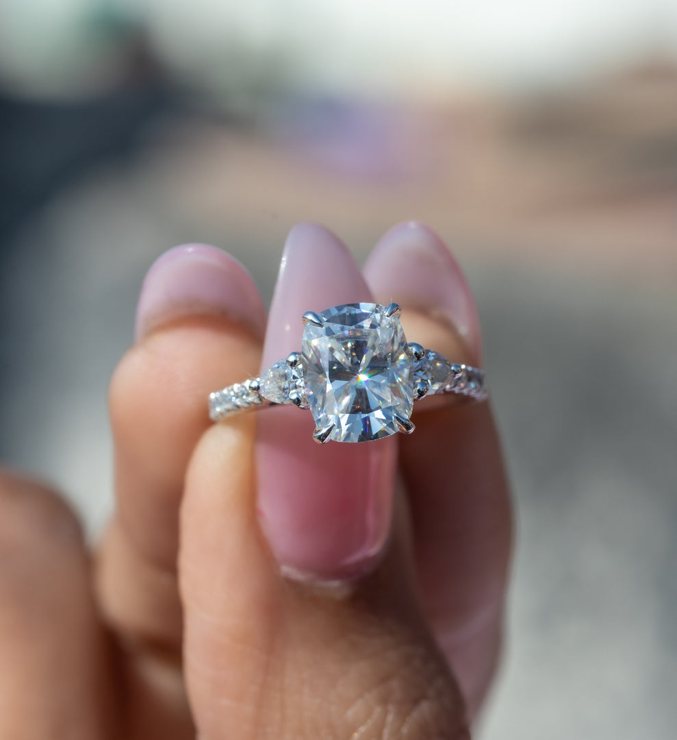 Half Eternity Engagement Ring
