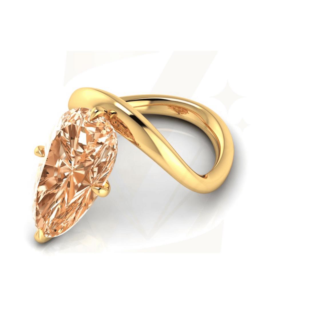 10.70 CTW Oval Cut Ring - Zuvelio.com