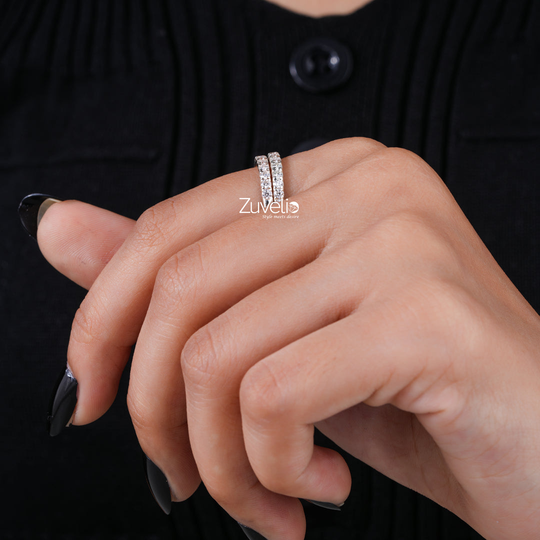 Round Pair Wedding Band - Zuvelio.com