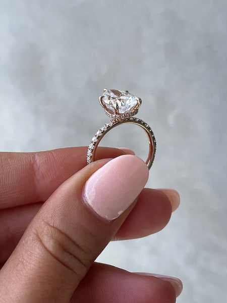 Pear Cut Wedding Ring